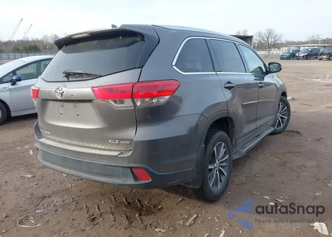 2017 Toyota Highlander Xle from USA, damaged, VIN 5TDJZRFH3HS394730